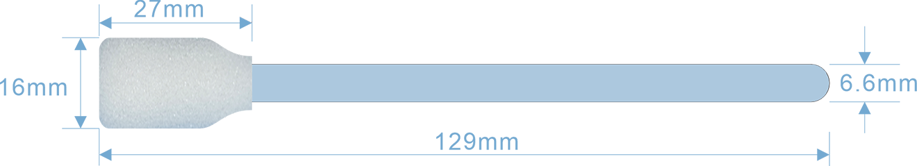WTFS707 海绵方头无尘棉签