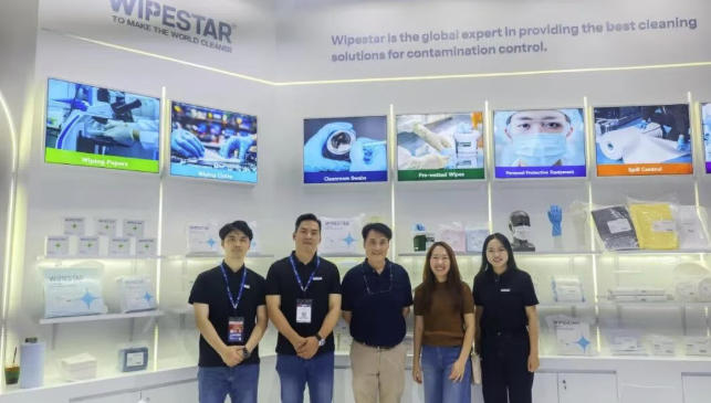 洁净进阶｜WIPESTAR圆满亮相NEPCON Thaila